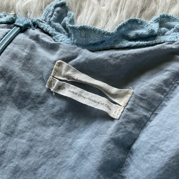 UO Off-The-Shoulder Fit & Flare Peasant Dress - Picture 5 of 8